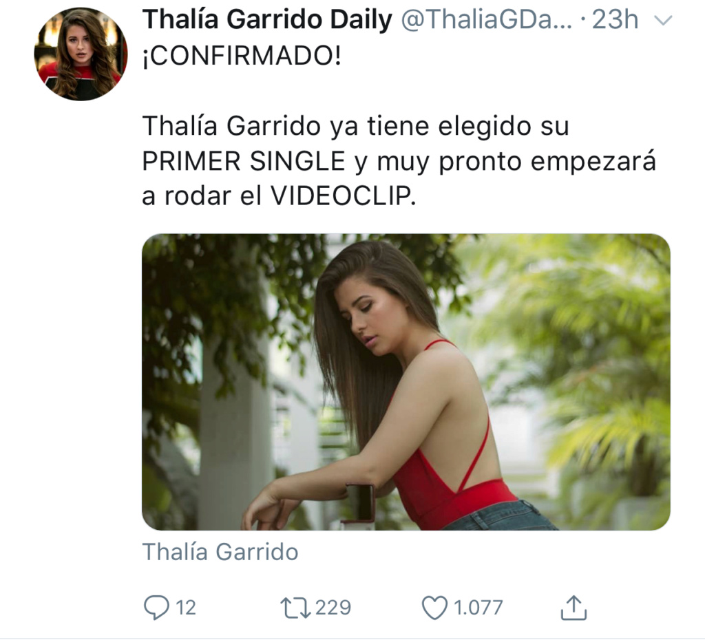 Thalía Garrido (OT2017)>>Single “Quien Quiero Ser” 488b7210