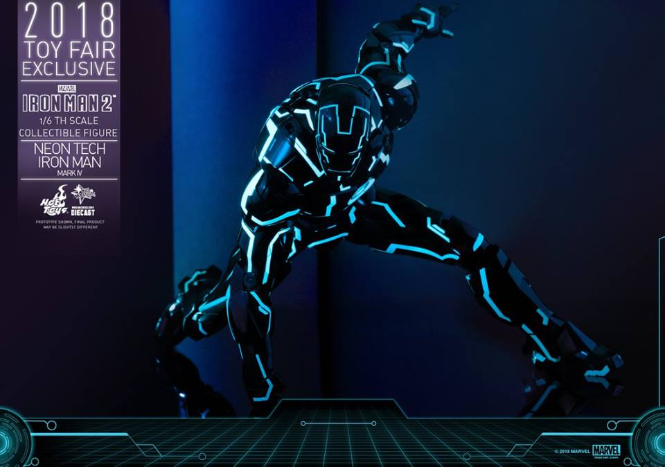  [Hot Toys] -Iron Man 2 - Neon Tech Man Mark IV 1/6 35986810