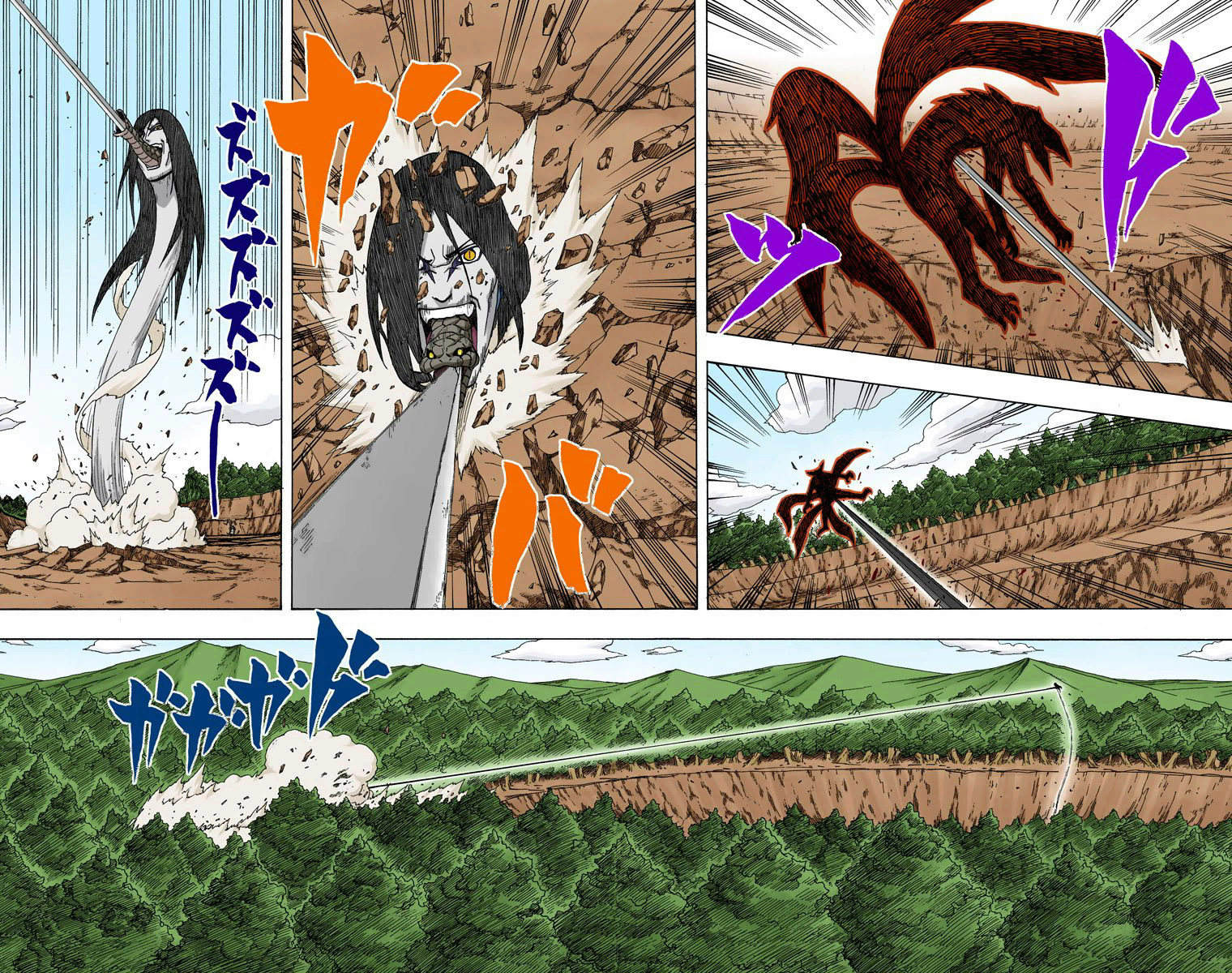 Caminho Animal vence o Orochimaro, assim como vence a Tsunade  ?? 111-1110