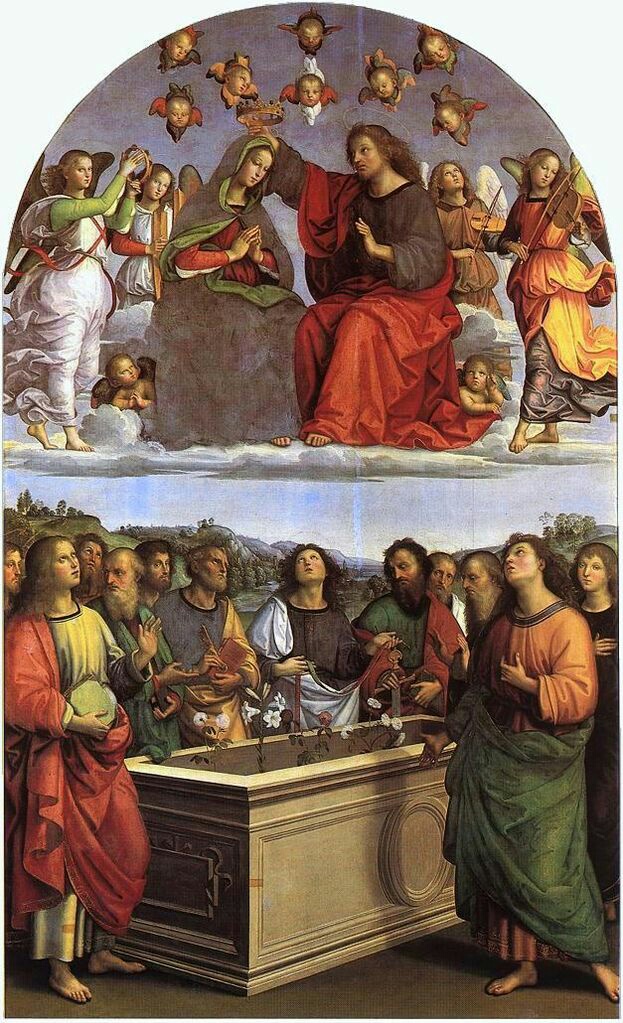 Raphael's paintings Florence of Italy 20181405