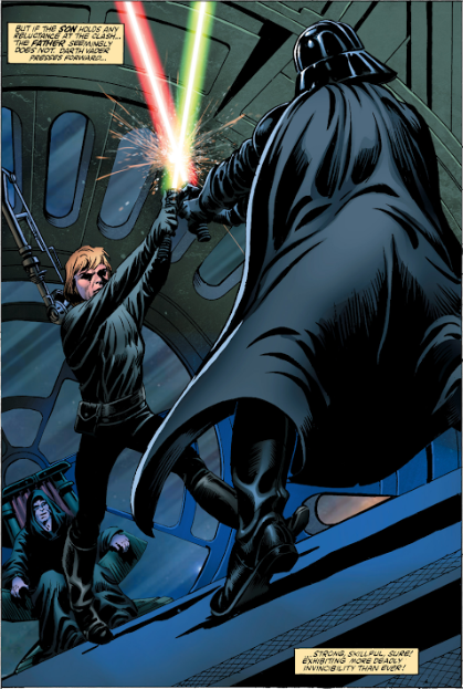 Luke Skywalker vs Darth Maul 54963210