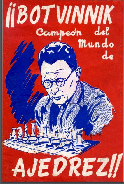 Botvinnik Mikhail -  Campeon del Mundo de Ajedrez, 1948-X, 100p Botvin14