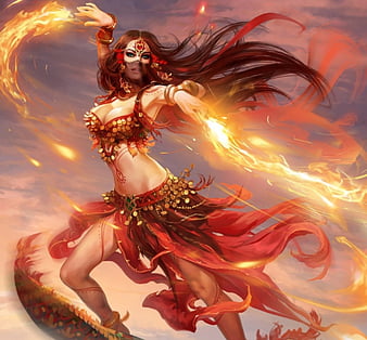 Scarlett the exotic fire dancer [free to Use and DM] Hd-wal10