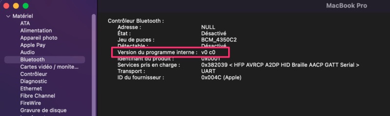 (resolu) Monterey / Bluetooth HP Spectre . Capt1310