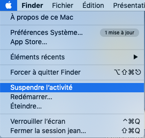 Mise en veille et Sortie de veille Suspen10
