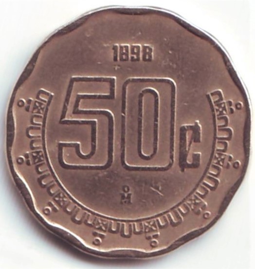 Ayuda con Moneda de 0.50 Centavos Mexicanos 1998_111