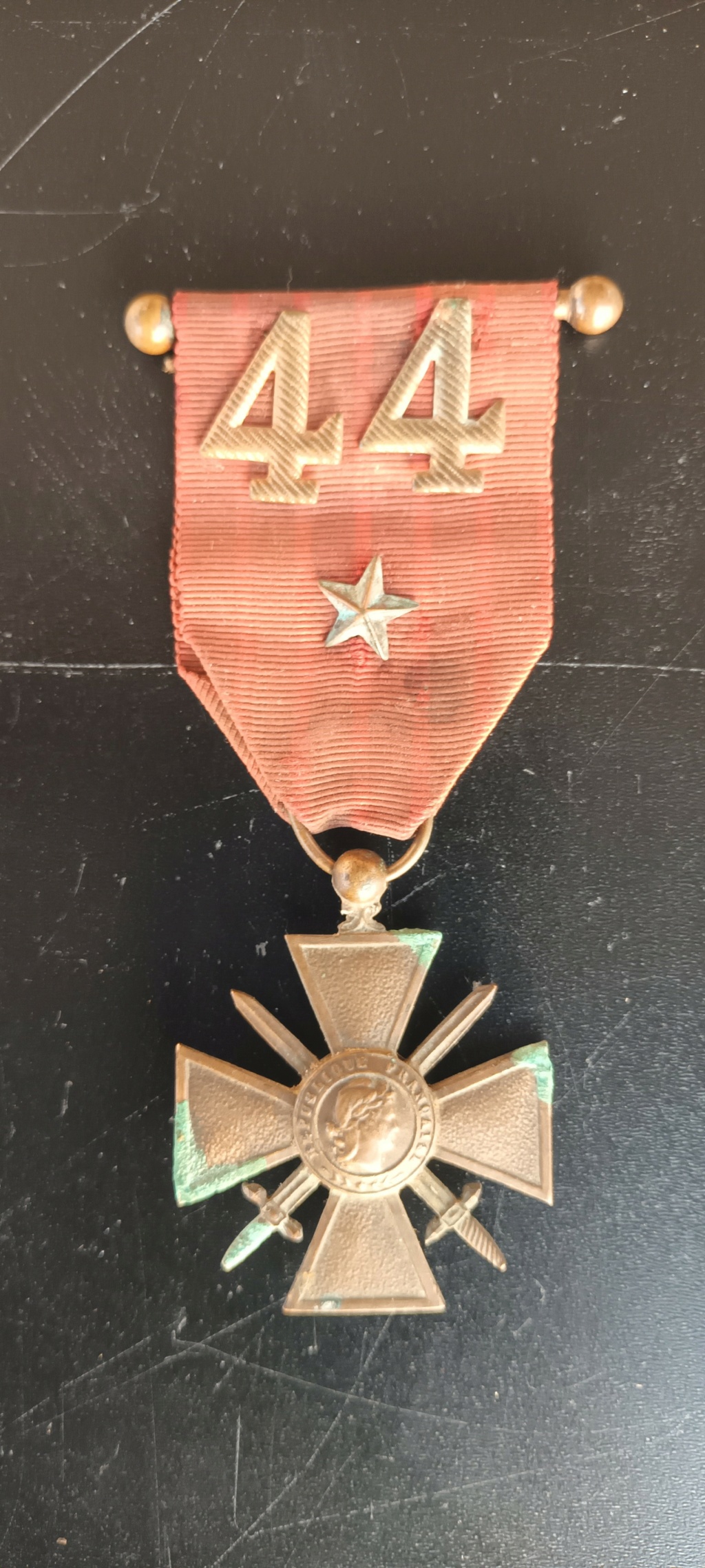 Croix de guerre personnalisée  20230910