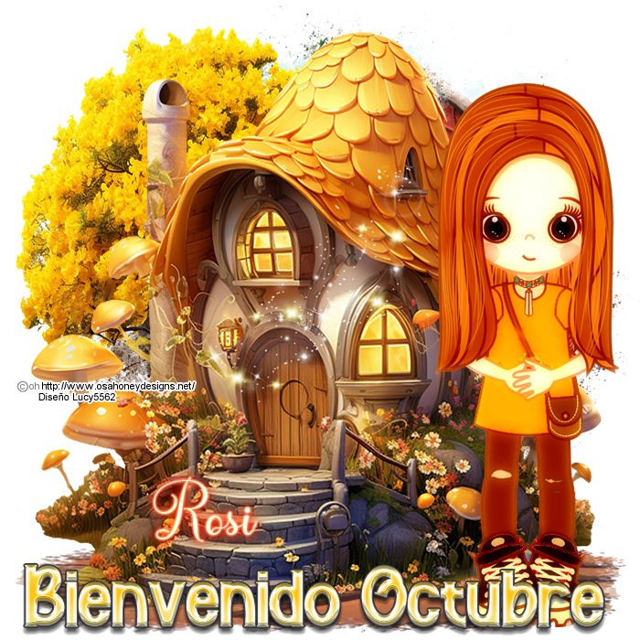 BIENVENIDO  MES DE OCTUBRE Bienve25