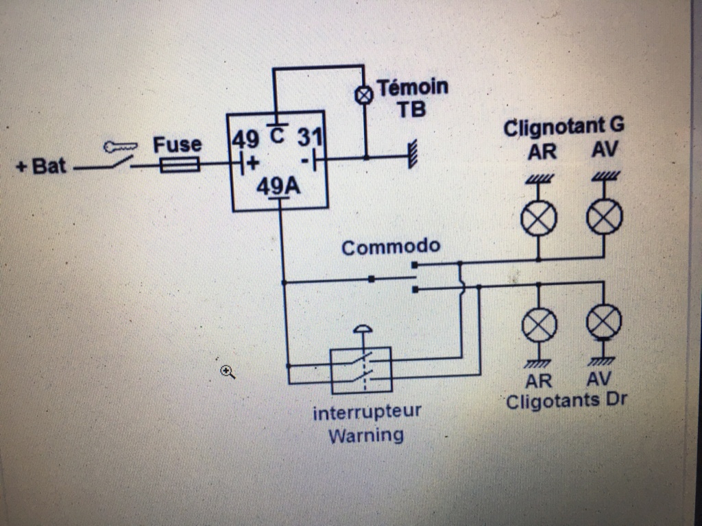 Branchement clignotant  Db703810