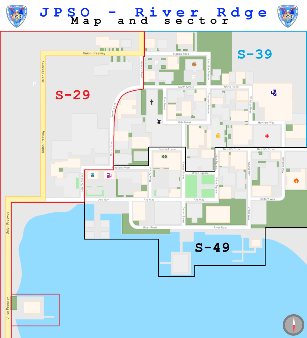 (Carte) Carte de River Ridge - JPSO Map10