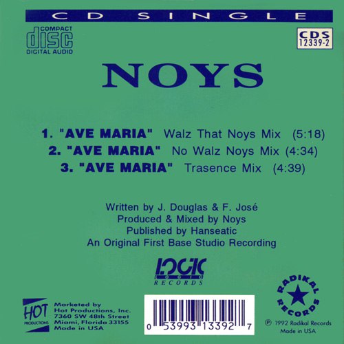 Noys – Ave Maria  1992 - 17/11/2024 8267fb10