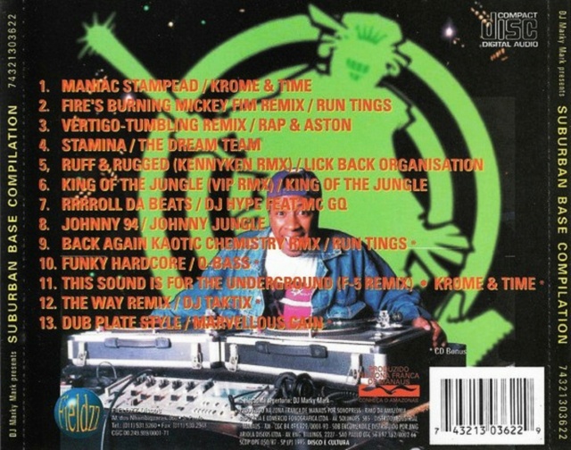 DJ Marky Mark Presents Suburban Base Compilation (1995) 27/02/2023 Back78