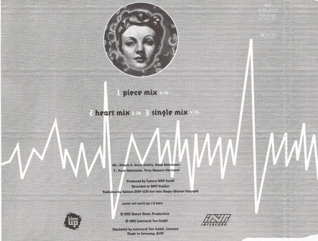 Intermission - Piece Of My Heart (CDM) - 1993 - 12/03/2023 Back89