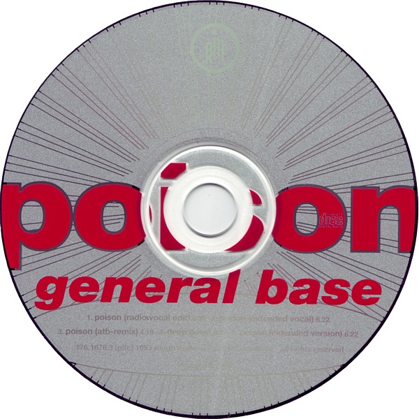  General Base - Poison - 1993   19/03/2023 Cd108