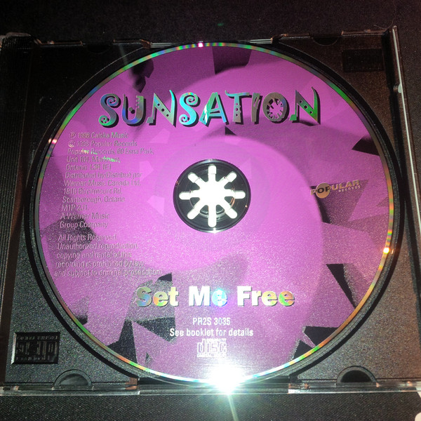 Sunsation - Set Me Free (CDM)  (1996) 01/03/2024 Cd113