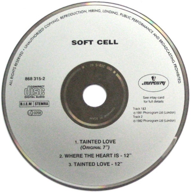 Soft Cell  Marc Almond - Tainted Love 91 (CDM) - 1991 Cd65