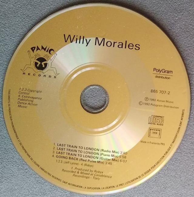Willy Morales - Last Train To London (CDM) - 1992 Cd72