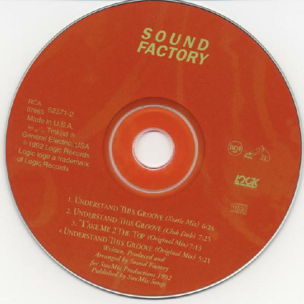 Sound Factory - Understand This Groove 1992 - DJ MICKEY - 11/03/2023 Cd89