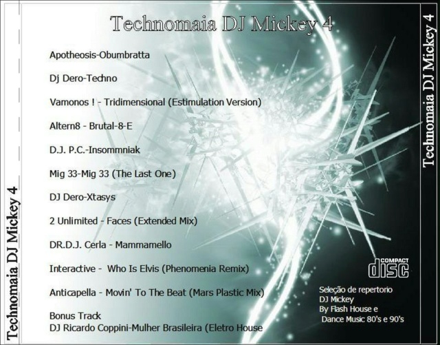 Technomania DJ Mickey 4 Cd_bac13