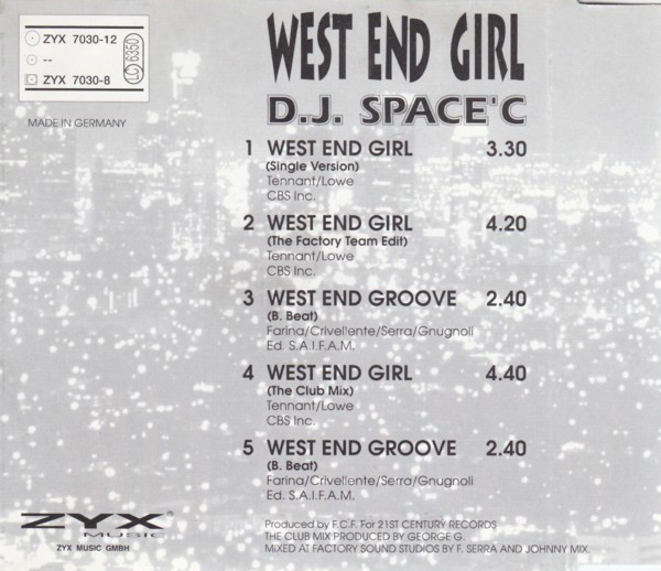 Dj SpaceC West and Girls 1993 - 08/03/2023 Dj_spa12