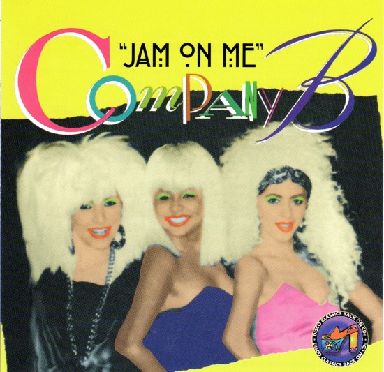 Company B - Jam On Me (CD, Album)(Hot Productions -  1996 - 15/06/2021 Front13