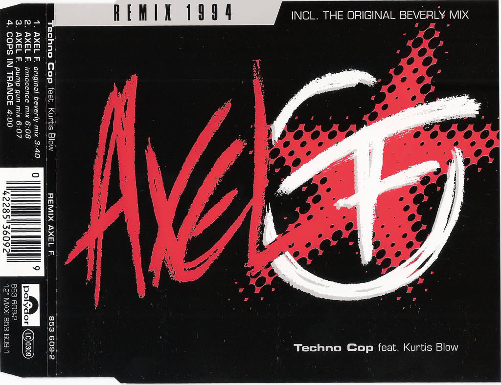 Techno Cop Feat. Kurtis Blow ‎- Axel F. [1994](Remix) 05-10-2024 Front19