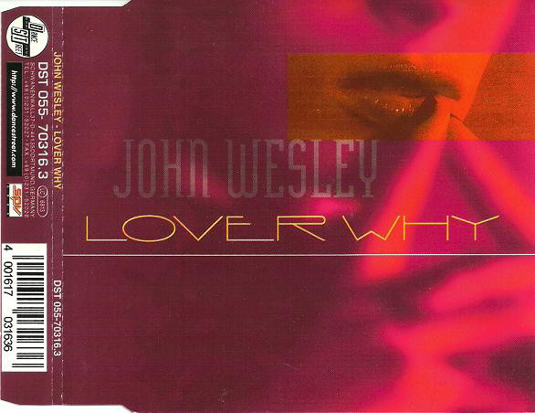 John Wesley - Lover Why (Maxi CD 1998) Front92