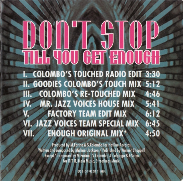 Purple Beat - Don't Stop Till You Get Enough (CDM-1995) 19/02/2023 Img00210