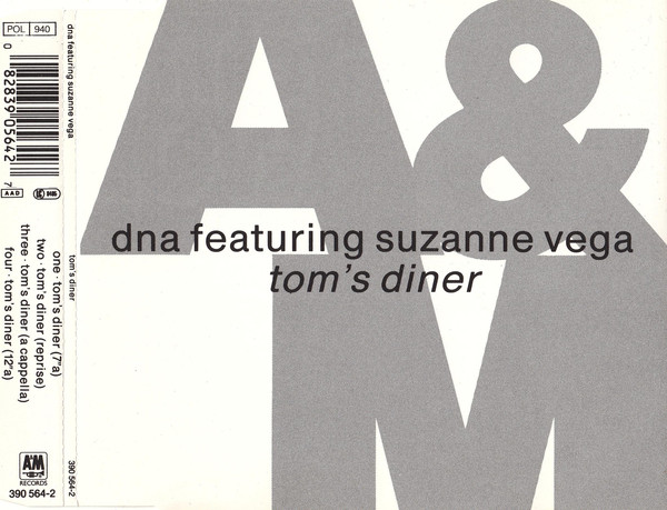 DNA Featuring Suzanne Vega - Tom's Diner (FLAC) - 10/03/2024 Porta133