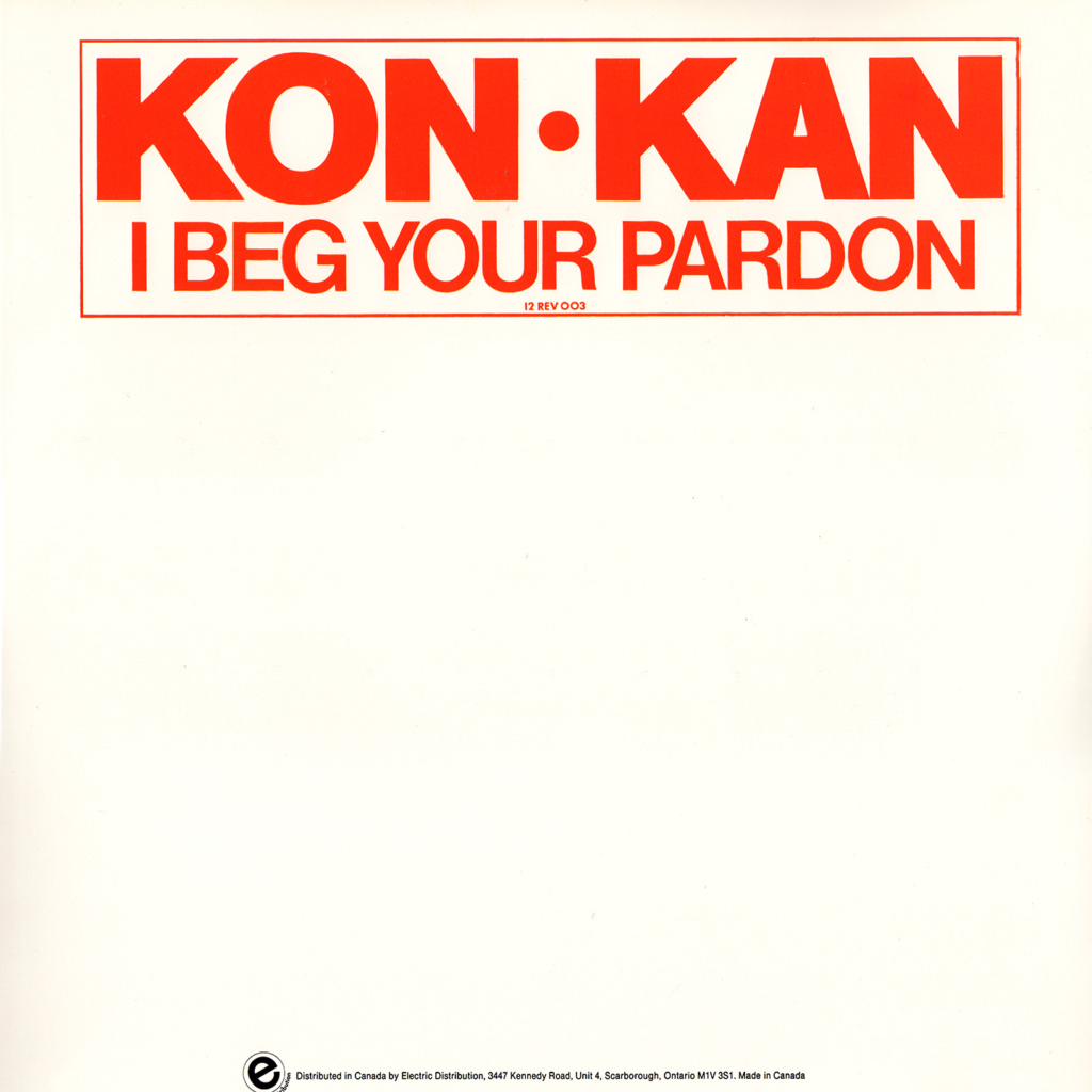 Kon Kan - I Beg Your Pardon (FLAC) - 10/03/2024 Porta138