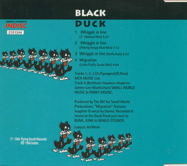 Black Duck ‎- Whiggle In Line (Maxi CD 1994) 17/02/2023 R-122411