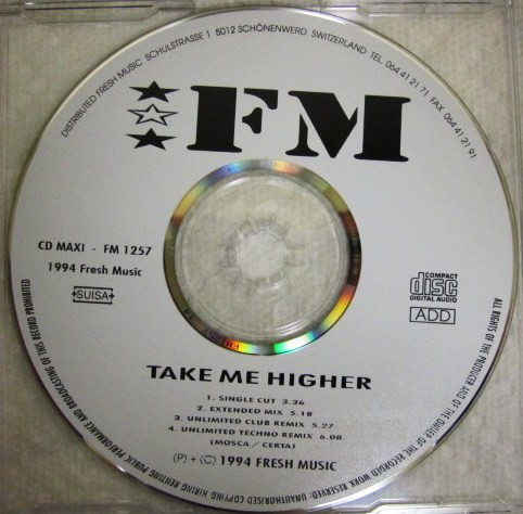 FM - Take Me Higher  -  Maxi-CD 1994 R-131511