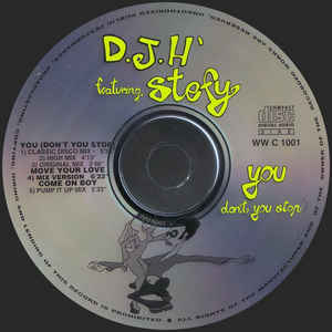 D.J.H' feat. Stefy - You (Don't You Stop) Wicked & Wild Records (1993) 10/03/2024 R-166410