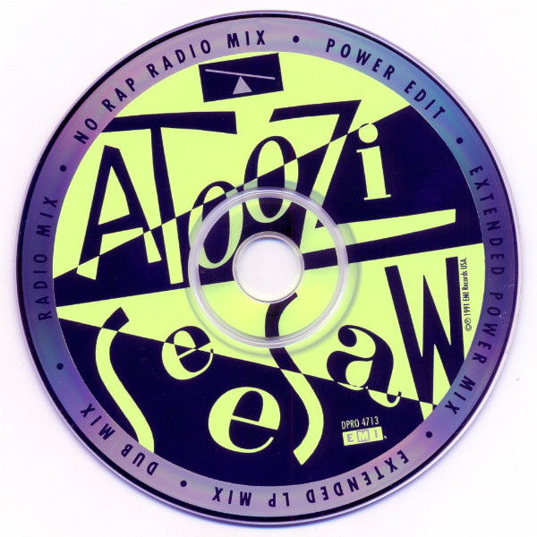 Atoozi - See Saw (Maxi Single CD 1991)  17/02/2023 R-174313