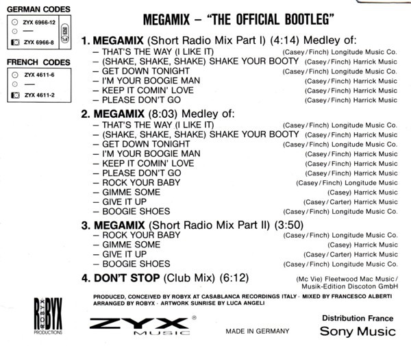 K.C. & The Sunshine Band - Megamix DJ Mickey - 12/03/2023 Traser57