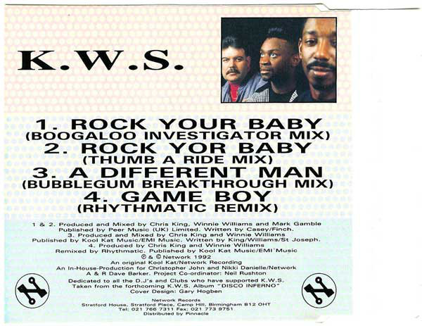 K.W.S. ‎– Rock Your Baby DJ Mickey - 12/03/2023 Traser58