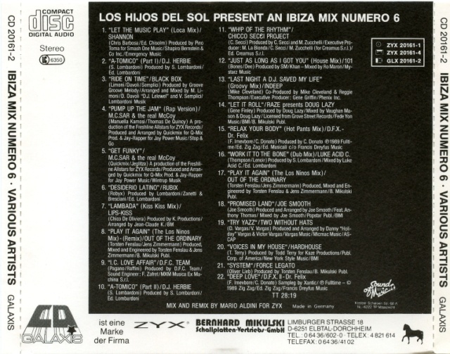 Los Hijos Del Sol - Ibiza Mix Numero 6 - DJ Mickey - 12/03/2023 Traser61
