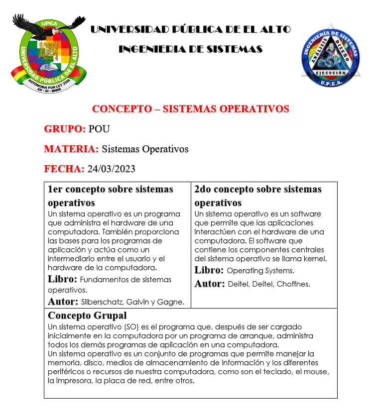 CONCEPTO - SISTEMAS OPERATIVOS - POU Concep11