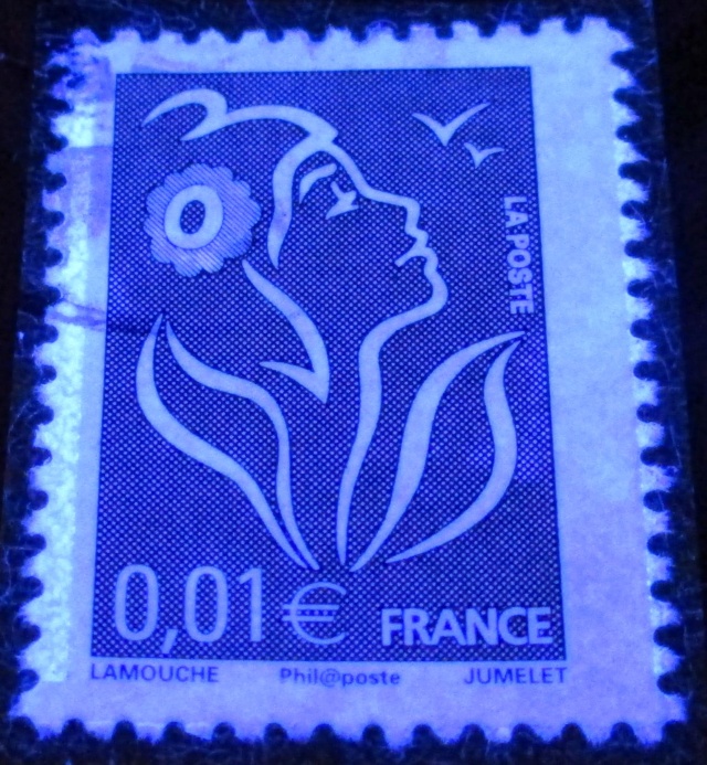 MARIANNE LAMOUCHE 0,01 € - JAUNE - "PHIL"- TYPE I -BANDE A GAUCHE Img_0714