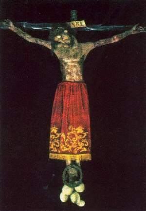 Crucifijo Sto Cristo de Burgos o de S. Agustín - s. XVI-XVII 3810