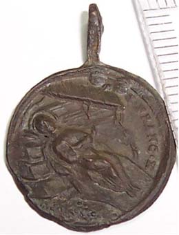 S. Ignacio de Loyola / S. Francisco Xavier - s. XVII-XVIII Medall10