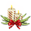 Decorações para o natal Candle12