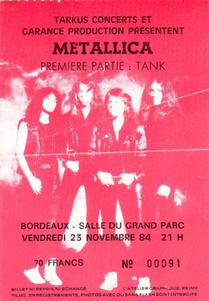 Vendredi 23 novembre 1984 T1310