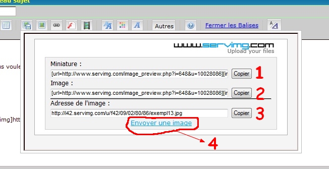  Tutoriel : Mettre des images sur le forum en 3 étapes 2eme12