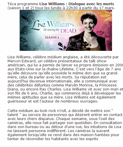 Lisa Williams Lsa11