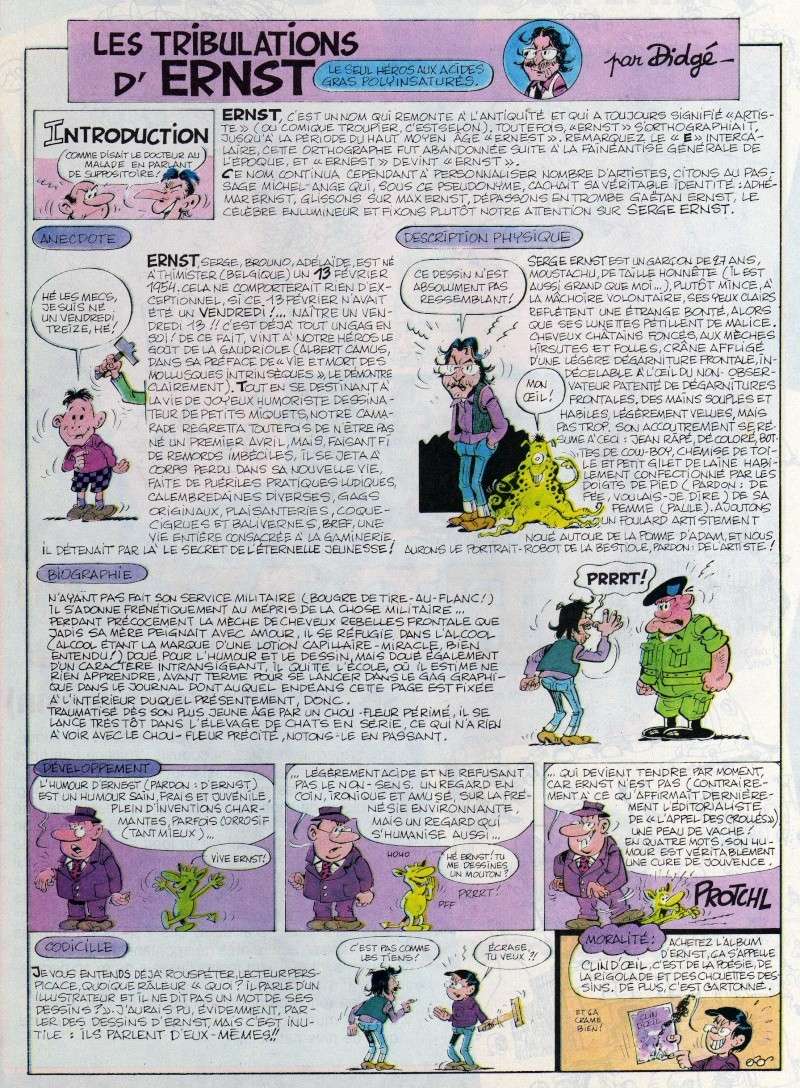 journal tintin - Les dessinateurs méconnus de Tintin, infos et interviews rares - Page 10 Ernst014