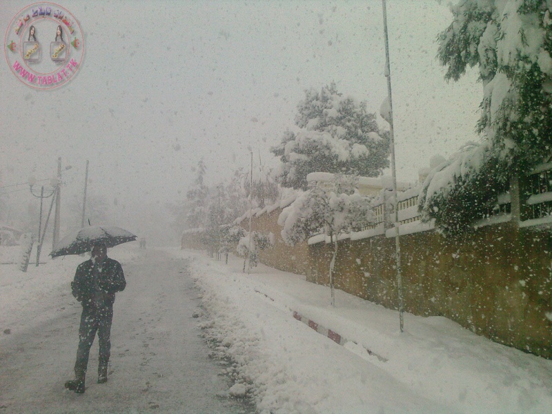 الثلوج تكسو مدينة تابلاط بأحلى حلة Photos25