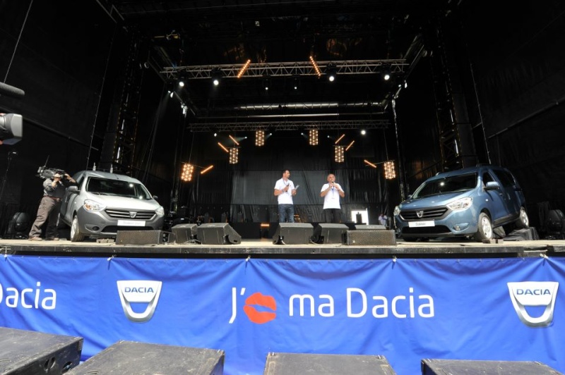 Presentation DOKKER et DOKKER Van au pique-nique Dacia 110
