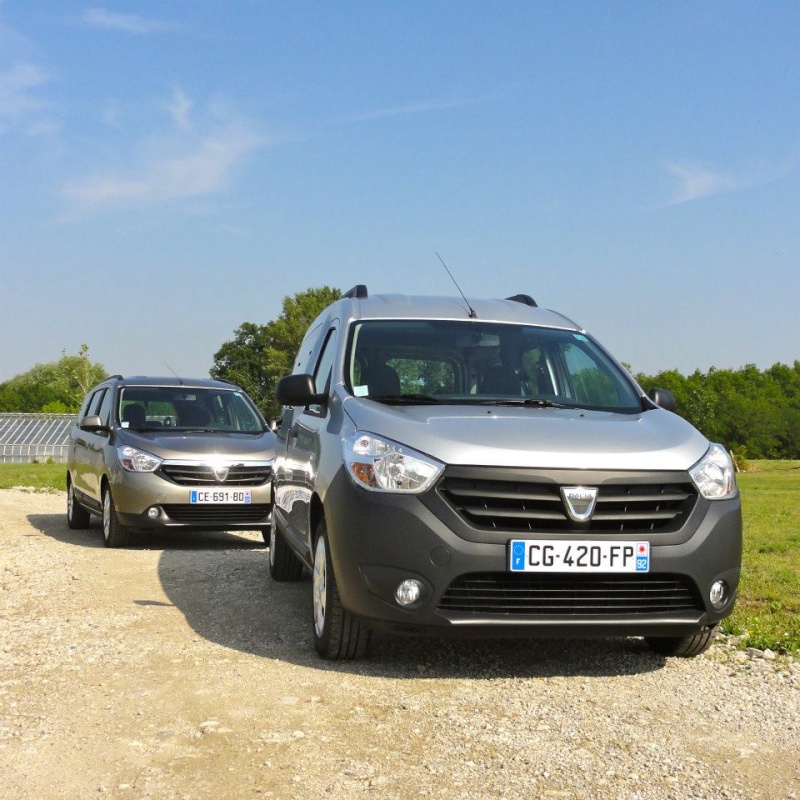 nouvelle serie de photos officielles du DOKKER sur le facebook DACIA Dacia210