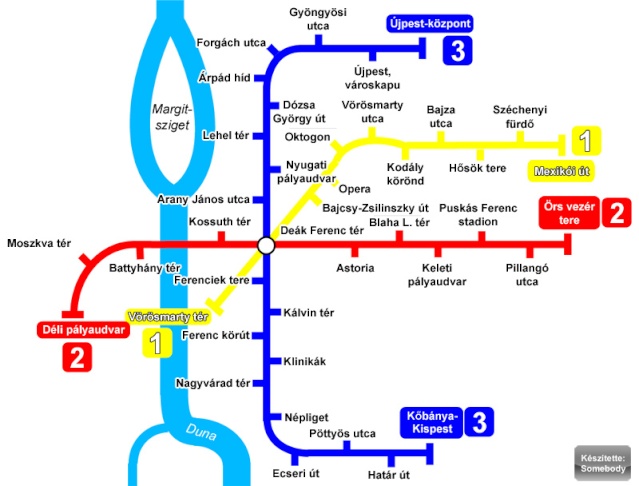 infos pratiques pour l'arrivée à Budapest Metro-10